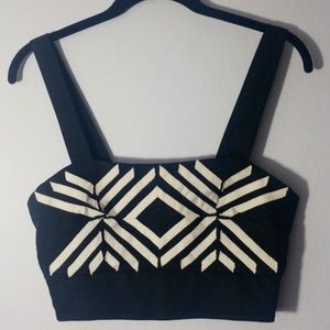 Tribal cropped tank (SOLD)